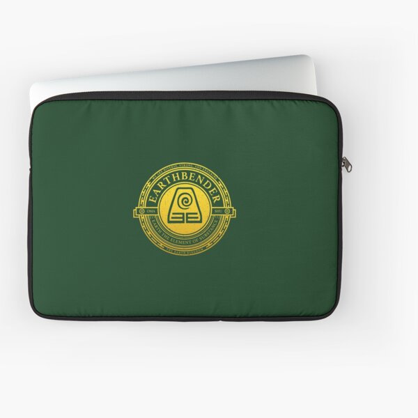 ATLA Earthbender Symbol: Avatar-Inspired Design Laptop Sleeve