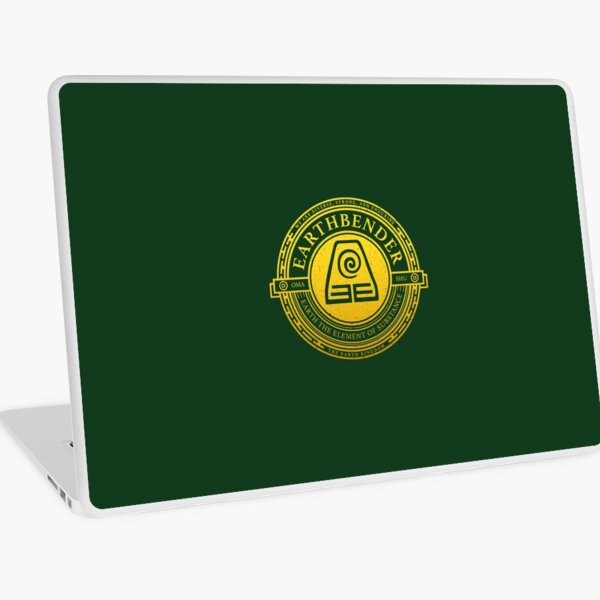 ATLA Earthbender Symbol: Avatar-Inspired Design Laptop Skin