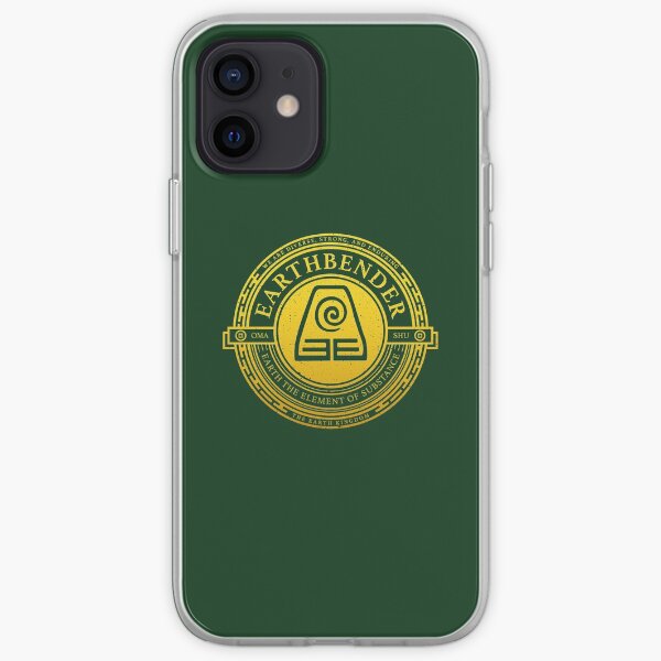ATLA Earthbender Symbol: Avatar-Inspired Design iPhone Soft Case