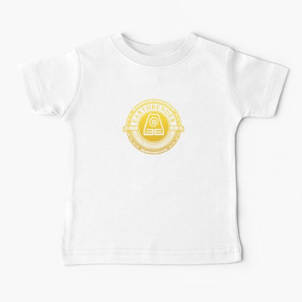 Earthbender Symbol: Avatar-Inspired Design v2 Baby T-Shirt