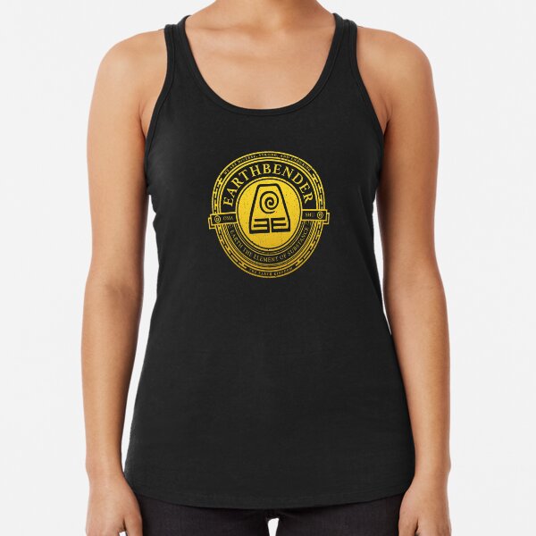 ATLA Earthbender Symbol: Avatar-Inspired Design Racerback Tank Top