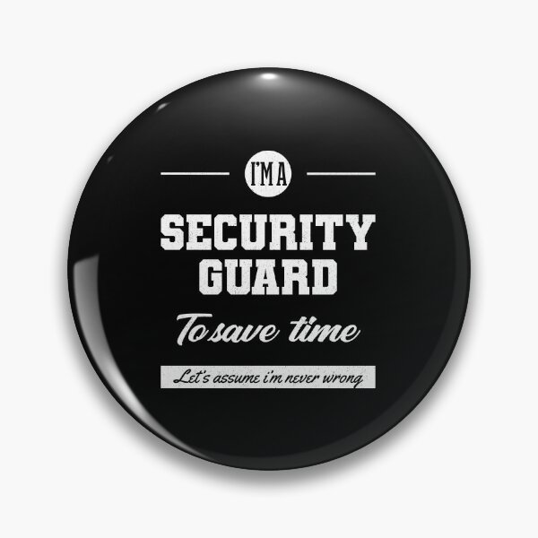 Item preview, I am Security Guard - Security Guard Job Gift Funny designed and sold by DiogoCalheiros.