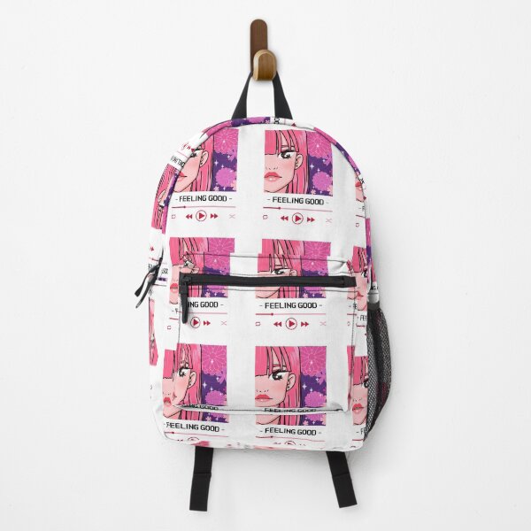 Item preview, Anime lady, feeling good. designed and sold by BeebopGraphics.