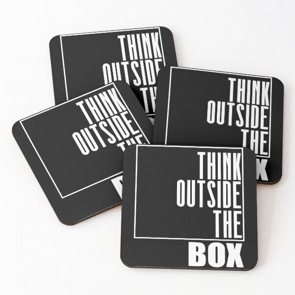 Item preview, Think Outside The Box  - Motivational Quote Shirt  designed and sold by caiquefelino15.