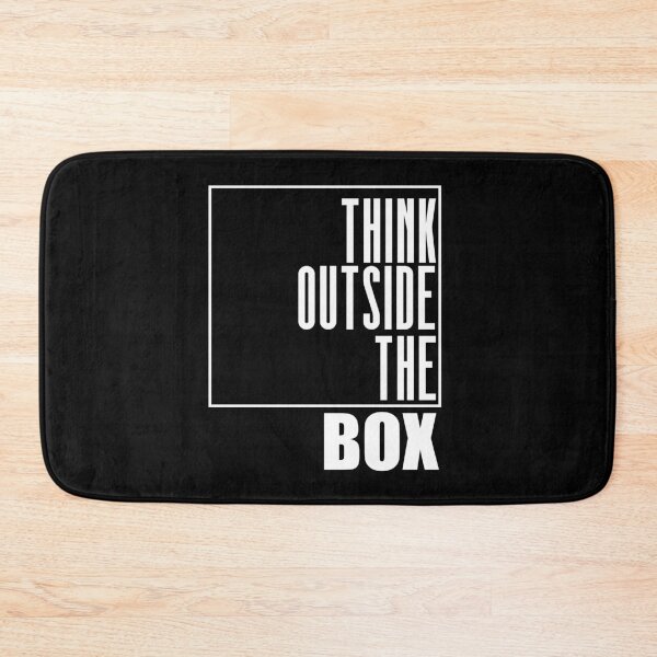Item preview, Think Outside The Box  - Motivational Quote Shirt  designed and sold by caiquefelino15.