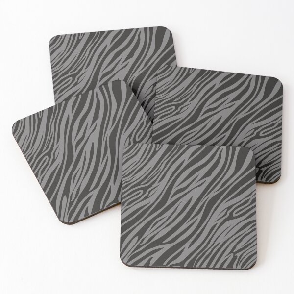 Item preview, Black and Grey Striped Zebra Print designed and sold by cgroenewald.