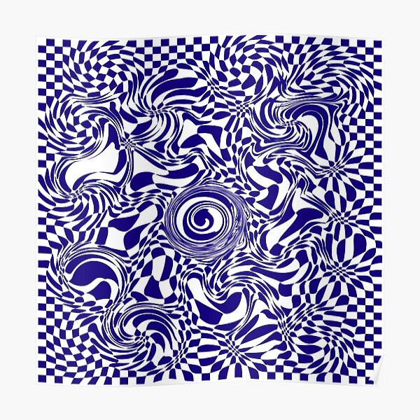 Optical Illusion Posters Redbubble