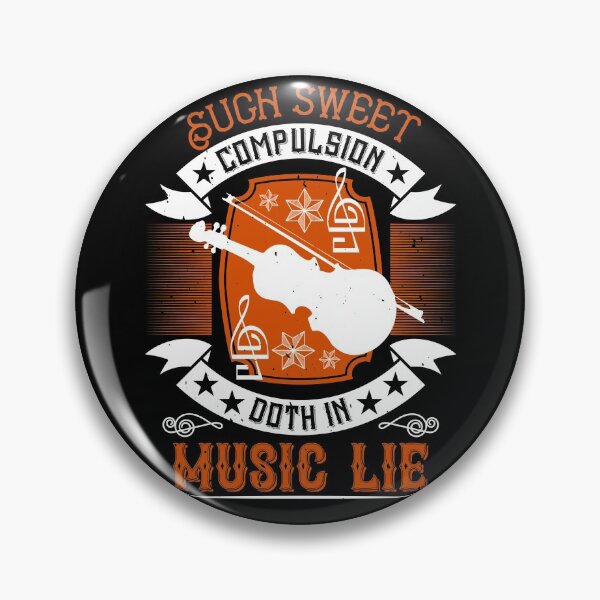 Item preview, Such Sweet Compulsion Doth In Music Lie designed and sold by GoodVibeDesign.