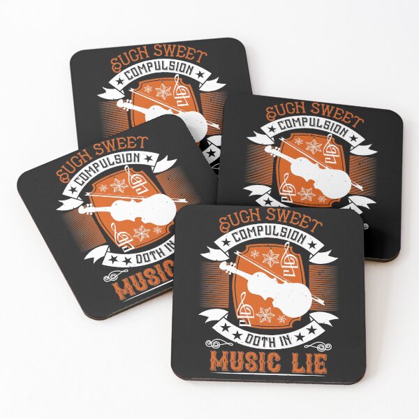 Item preview, Such Sweet Compulsion Doth In Music Lie designed and sold by GoodVibeDesign.