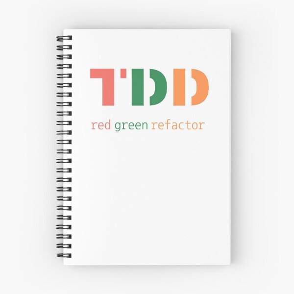 Item preview, TDD - red green refactor designed and sold by dev-tats.
