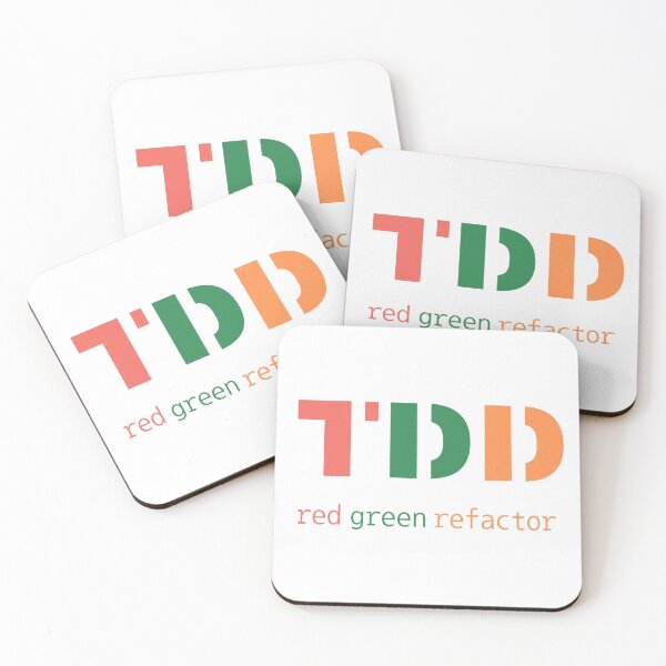 Item preview, TDD - red green refactor designed and sold by dev-tats.