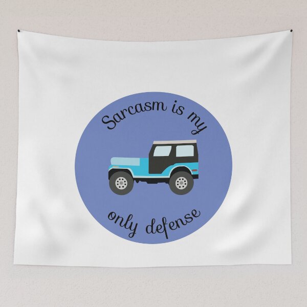 Item preview, Teen Wolf - Stiles Stilinski - Sarcasm is my only defense designed and sold by sparklerays.