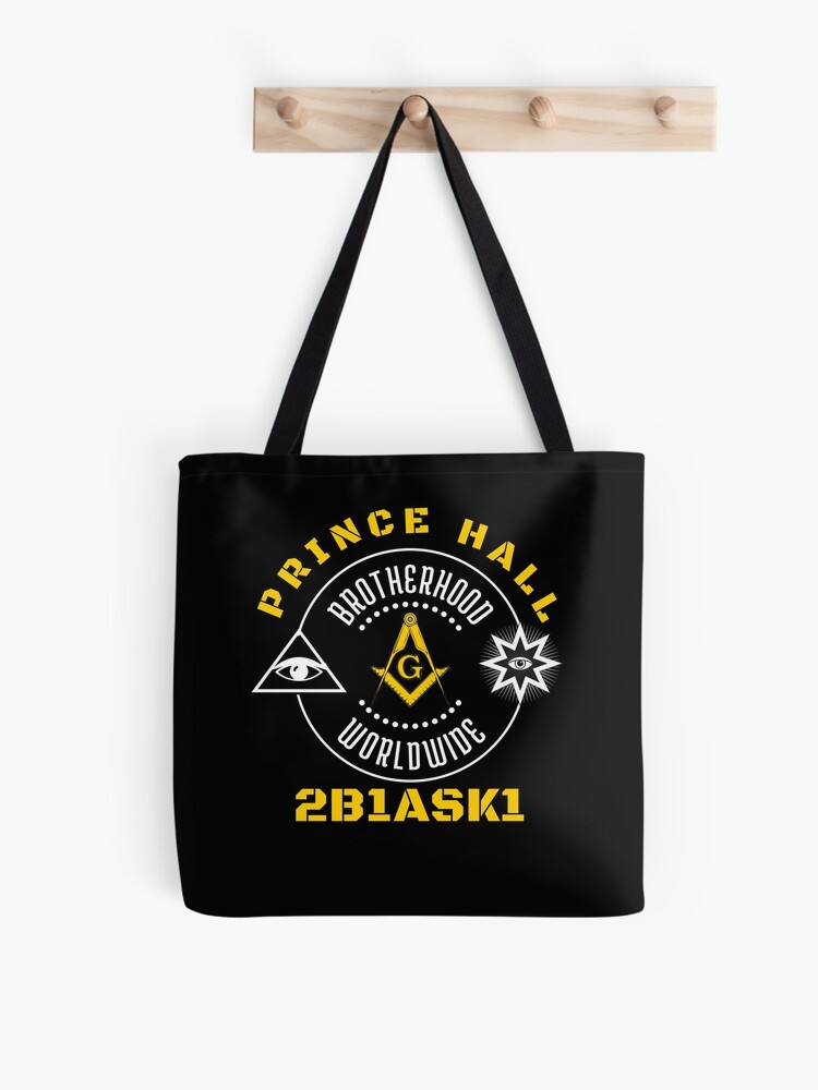 DouZhe Lunch Bags for Women and Men, Brown Mason Freemason Symbol