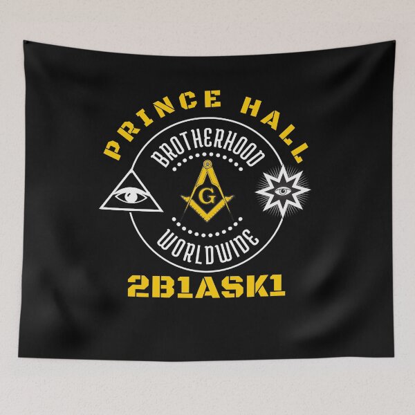 Item preview, Freemason Logo Masonic Lodge 2B1Ask1 Prince Hall Illuminati Mason Symbol designed and sold by TopTeeShop.