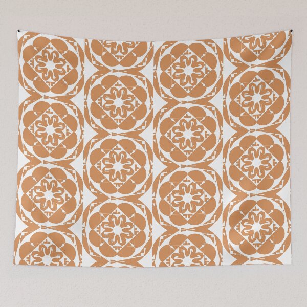 Item preview, Abstract light brown flower designed and sold by Abstractlara.