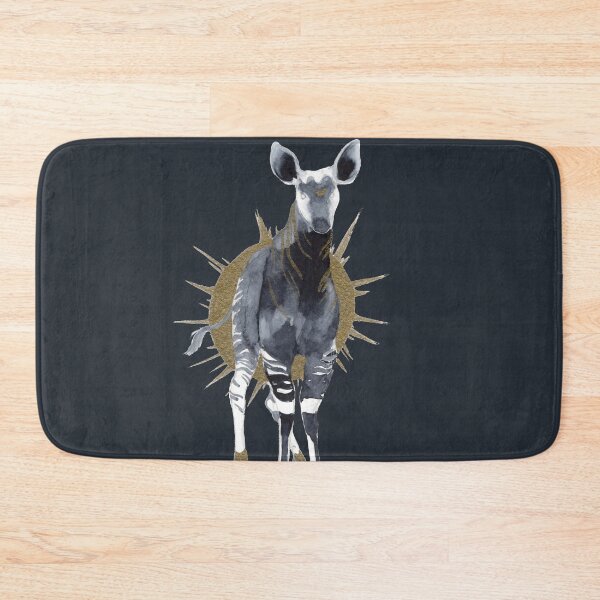 Item preview, Watercolor Okapi designed and sold by Threeleaves.