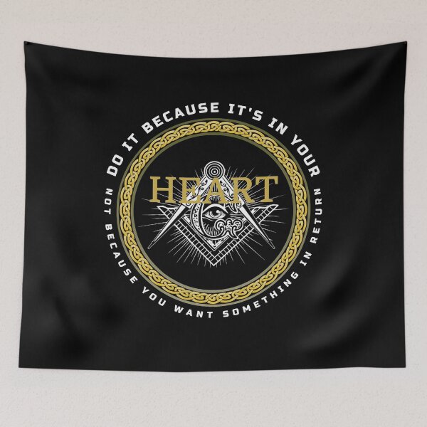 Item preview, Freemason Logo Masonic Lodge 2B1Ask1 Illuminati Mason Symbol designed and sold by TopTeeShop.