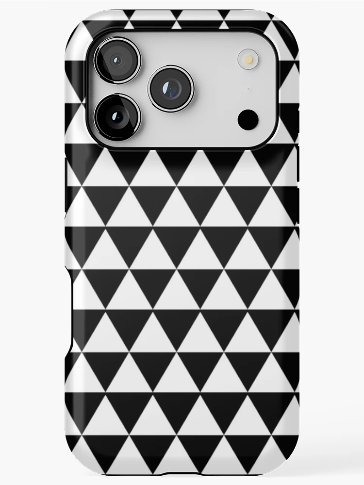 Thumbnail 1 of 4, iPhone Case, Triangle texture designed and sold by powerpointer.