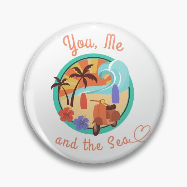 Item preview,  Yo y el mar. La felicidad solo es real cuando se comparte y aún más real cuando se comparte en el océano. designed and sold by WildAtHeartShop.