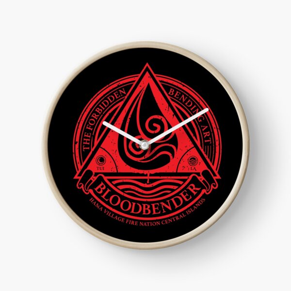 ATLA Bloodbender Symbol: Avatar The Last Airbender-Inspired Design Clock