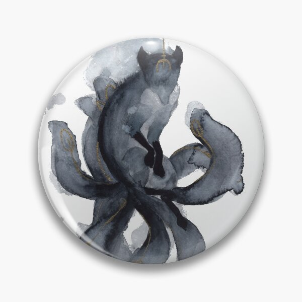 Item preview, Watercolor Nine Tailed Fox designed and sold by Threeleaves.