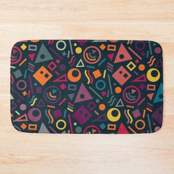 Item preview, Abstarct Shapes+Squiggles Pattern designed and sold by fudgecream.