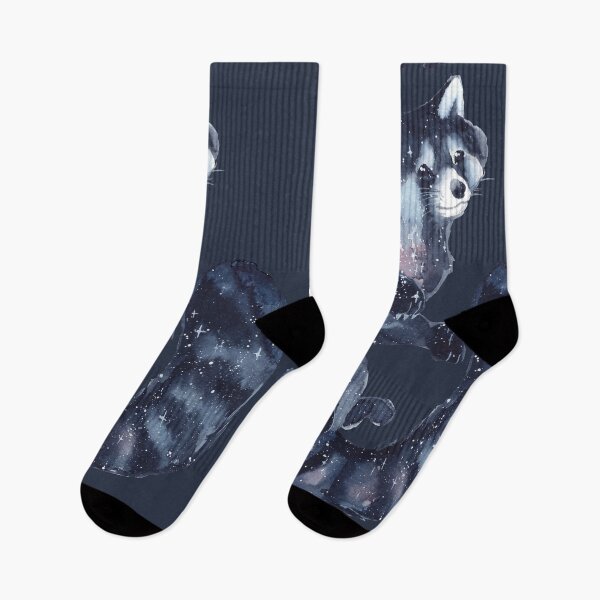 Item preview, Watercolor Galaxy Red Panda designed and sold by Threeleaves.