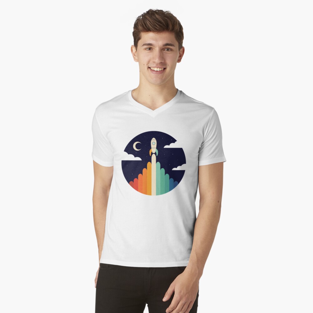 Item preview, V-Neck T-Shirt designed and sold by AndyWestface.