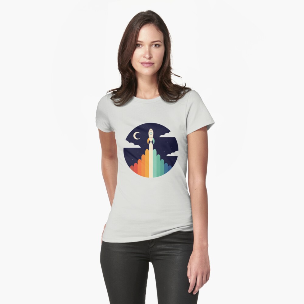 Item preview, Fitted T-Shirt designed and sold by AndyWestface.