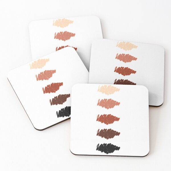 Item preview, neutral eyeshadow swatches designed and sold by aserialartist.