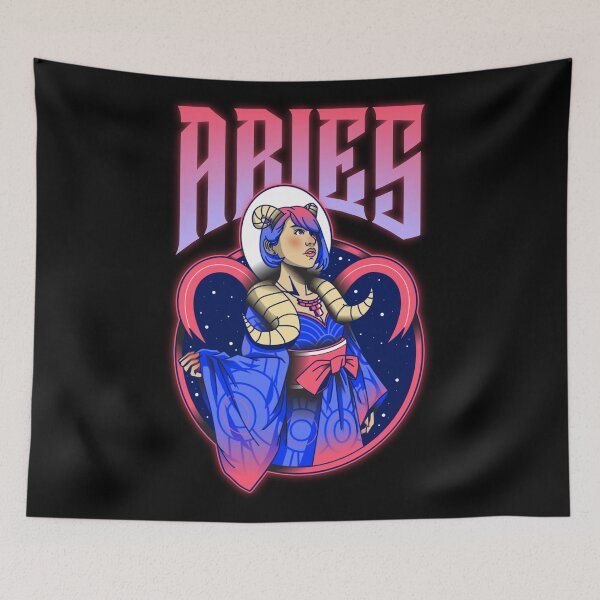 Item preview, Aries 1 Horoscope Sign Design designed and sold by Paula Helit.