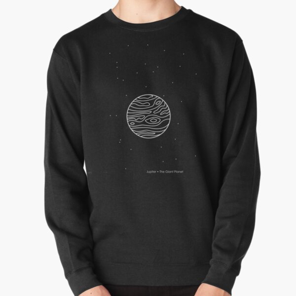 Planet Jupiter Pullover Sweatshirt
