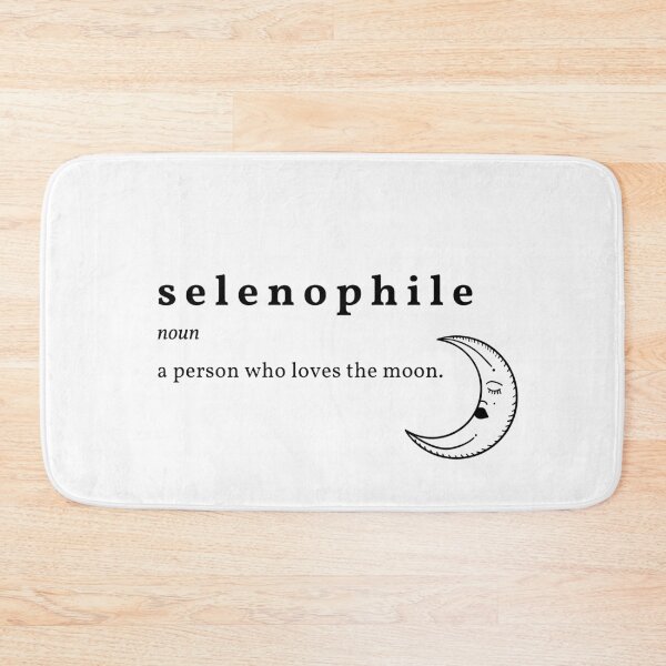 Item preview, Selenophile - A Person Who Loves The Moon designed and sold by mileyyoung.