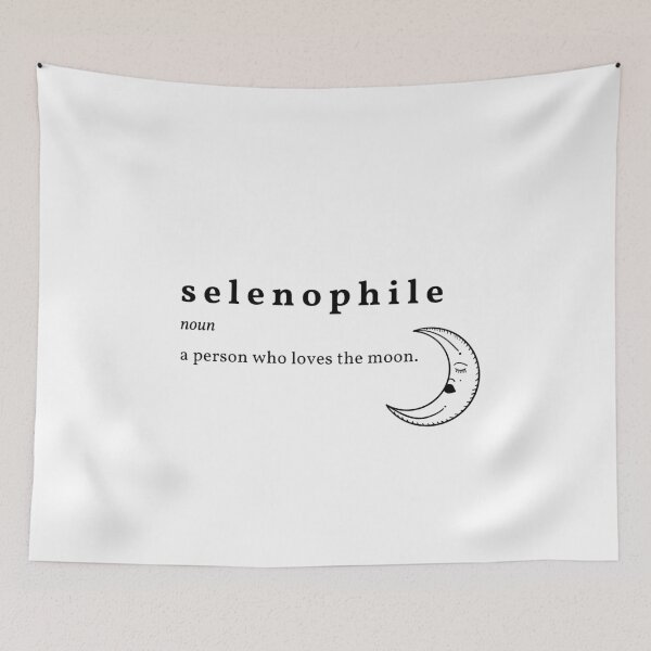 Item preview, Selenophile - A Person Who Loves The Moon designed and sold by mileyyoung.