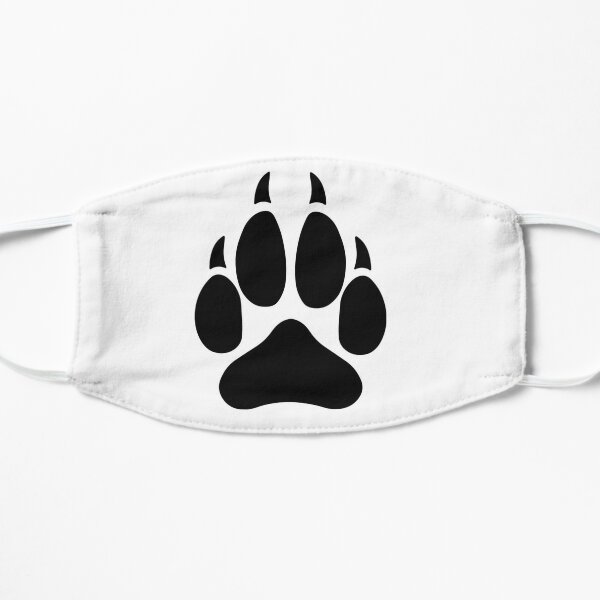 Wild Wolf Face Masks Redbubble - roblox wolves life 3 paw coins