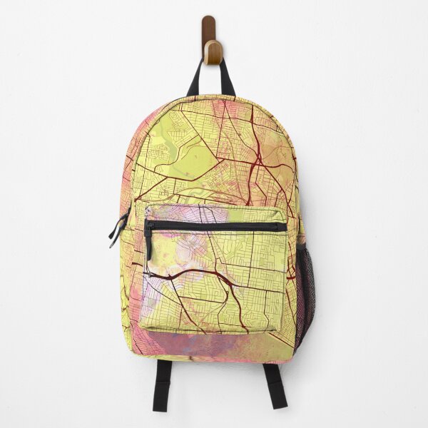 Item preview, Melbourne Australia Street Map Yellow Pink designed and sold by IvonDesign.
