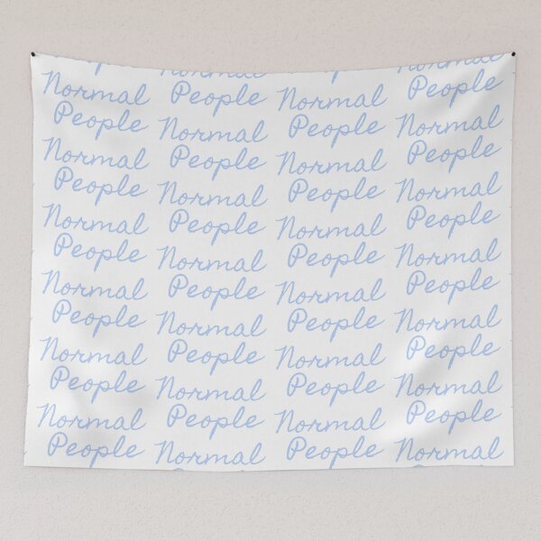 Item preview, blue normal people designed and sold by pepperlex99.