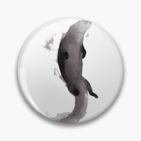 Item preview, Sumi-e Otter designed and sold by Threeleaves.