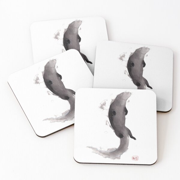 Item preview, Sumi-e Otter designed and sold by Threeleaves.