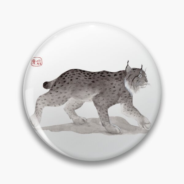 Item preview, Sumi-e Lynx designed and sold by Threeleaves.