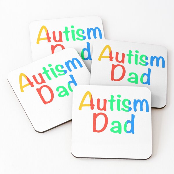 Item preview, Colorful autism dad for autism awareness designed and sold by JokeGysen.