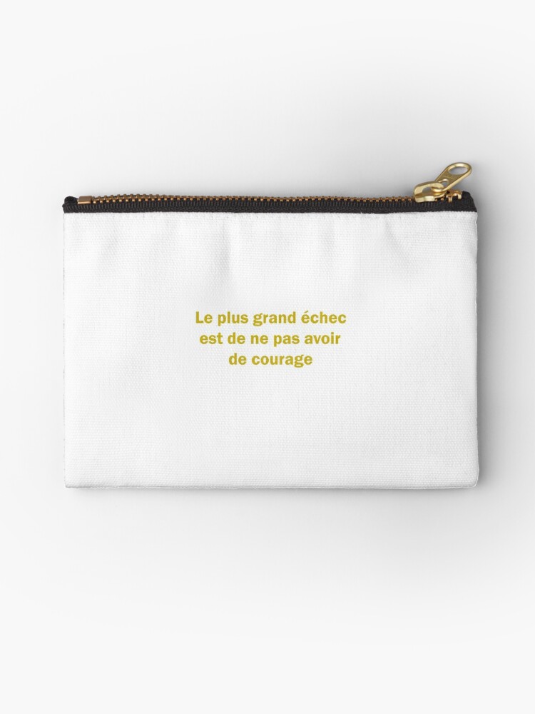 Pochette Citation Militaire Sur Le Courage Par Objectifarmee Redbubble