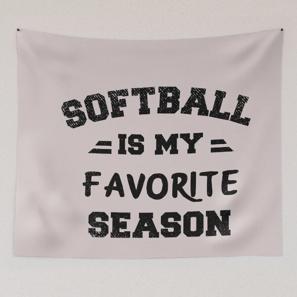Item preview, softball Is My Favorite Season birthday mom and father  designed and sold by ELmezz.
