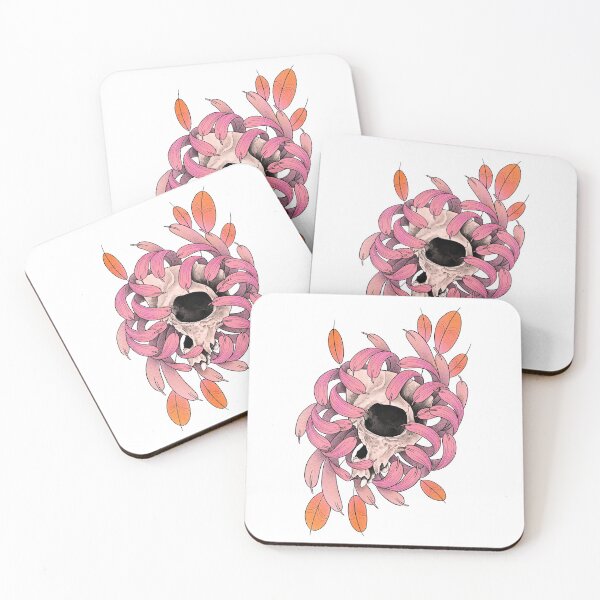 Item preview, Chrysanthemum Skull Pink designed and sold by Jon MDC.