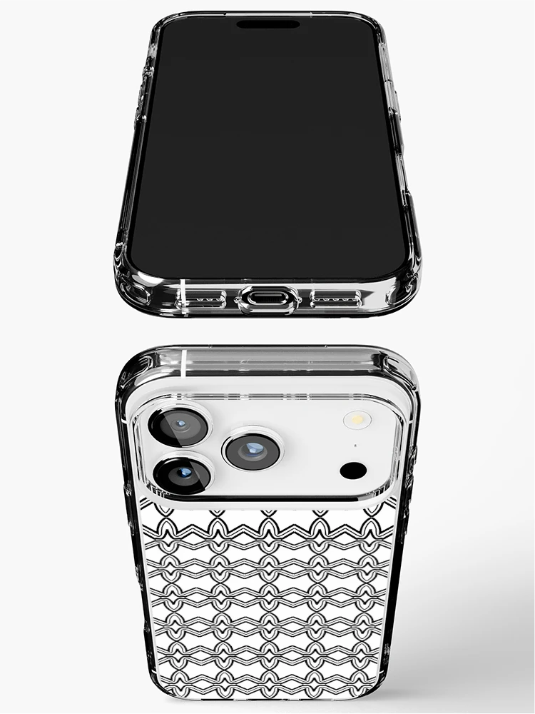 Thumbnail 3 of 5, iPhone Case, Pattern 9 designed and sold by MagdalenaH.