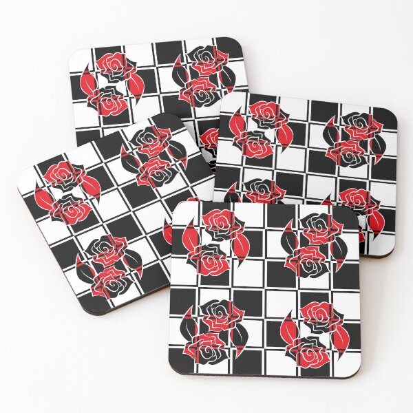 Item preview, Tile Checkerboard Floral Print designed and sold by forfun-art.