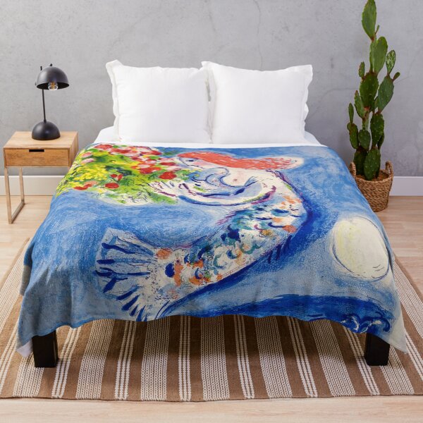 Item preview, Travel Poster - Marc Chagall - Nice Soleil Fleurs designed and sold by DejaVuStudio.