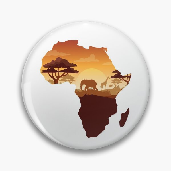 Item preview, African Map designed and sold by autlu.