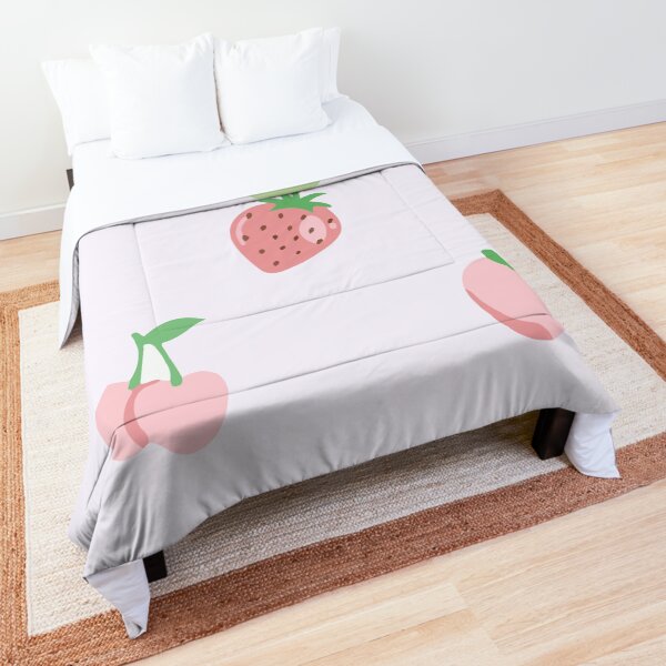 Seamless pattern fruit Comforter