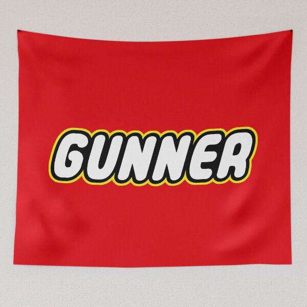 Item preview, LEtsGO Gunner personalize gift for mini builders and bricks fans designed and sold by Urosek.